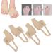 2 Pairs Bunion Corrector for Women and Men Big Toe Separator Toe Straightener Foot Care Correction Tool for Bunion Relief (L)
