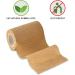 Self Adherent Wrap - Bulk Pack of 6 | Athletic Tape Rolls & Sports Wraps for Ankle Sprains & Swelling | Non-Woven Adhesive Bandage (3 in x 5 Yards) - Beige - Buy Online on GoSupps.com