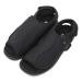 Woman Diabetic Shoes Extra Wide Width Open Toe Sandals Adjustable Arthritis Edema Slippers for Elderly Women 10 Black(slipper)