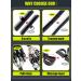 Pedal Resistance Band | Multi-Function Exercise Bands for Home Fitness - Handles for Waist Arm & Leg Training - Buy Online on GoSupps.com