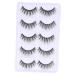minkissy 5 Pairs 3d False Eyelashes Reusable Soft Handmade Training Fake Eyelash False Lashes False Eyelashes Magnetic Long False Eyelashes Diy Eyelashes Make up Suite Chemical Fiber Woman