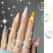 5D Flower Nail Stickers - Exquisite Hollow Patterns for Nail Art DIY | Multi-Design Fingernail Charms with Tweezer - Spring Collection - Buy Online on GoSupps.com