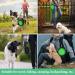 Vivifying Large Foldable Dog Bowls - Silicone BPA-Free Travel Bowls for Feeding & Watering | Portable Black & Green Design - Buy Online on GoSupps.com