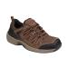 Orthofeet Innovative Plantar Fasciitis Sneakers for Men - Ideal for Heel Pain Relief. Therapeutic Walking Shoes with Arch Support Cushioning Ergonomic Sole & Extended Widths Sorrento 9.5 Wide Brown