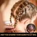 Hair Styling Gel 50g - Extreme Hold Twist & Lock Edge Control for Curly Braids Locs Twists & Cornrows - No White Residue Reduces Frizz - Buy Online on GoSupps.com