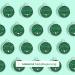 Ibera Gifts - Custom Engraved Cat Collars for Medium to Large Cats | Round Green Glitter Design with Name & Address Tags - Buy Online on GoSupps.com