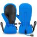 Andake Children's Gloves Warm Winter Gloves Waterproof Windproof Gloves for Skiing Playing Outdoor Activities Boys and Girls Blue XXXS (Determination of the size of the hand)