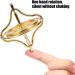 Keenso Gyroscope Toy - Rotating Desk Gyroscope & Flying Motion Balance Physics Toy for Adults (Gold) | International Shipping - Buy Online on GoSupps.com