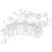 Angoily Piece Hair Comb Miss Hair Fork Prom Plastic