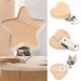 Buy Pack of 10 Wooden Pacifier Clips - Durable Pacifier Chains & Baby Clips for Children - Buy Online on GoSupps.com
