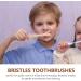 Lalafina 10th Travel Toothbrush | Eco-Friendly Bamboo Portable Soft Toothbrush for Women & Kids | Small Head Design for Easy Packing | Hand-Painted Spray Colors - Buy Online on GoSupps.com