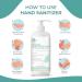 London Labs Aloe Vera Hand Sanitizer Gel - 16.9 Fl Oz (Pack of 2) - Moisturizing and Refreshing - Buy Online on GoSupps.com