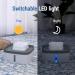 Veken 0.8Gallon Multi-Tier Pet Fountain with LED Lights and 3 Replacement Filters - Grey | Ideal for Cats, Dogs, and Multiple Pets - Buy Online on GoSupps.com
