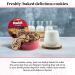 David's Cookies Assorted Fresh-Baked Decadent Cookie Gift Basket Tin - Large 4 oz. All-Natural Cookies with No Preservatives - Perfect Corporate Gift for Birthdays, Fathers, Mothers Day & More - Buy Online on GoSupps.com