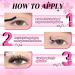 Veleasha Lash Extension Kit - 280PCS Wispy Lashes (40D & 50D) with Bond Seal & Tweezers for Self Application - 9-16mm Lash Clusters - Buy Online on GoSupps.com