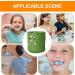 Shakven Kids Toothbrush Cup | 300ml Cartoon Water Cup Mouth Rinse Cup Adorable Bathroom Cup Smooth Kids Cup for Boys Girls Toothbrush Little Dinosaur - Buy Online on GoSupps.com