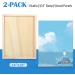 14x18 Wood Canvas Panels Kit - 2 Pack, Studio Cradle Boards for Pouring Art - Falling in Art - Buy Online on GoSupps.com