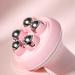 Muscle-Clamping Body Massage Brush - Relax Tired Muscles Tone Abs & Enhance Skin | Multifunctional Pink Brush for Legs Stomach Waist - Buy Online on GoSupps.com