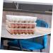 34 Egg Preservation Box Plastic Container Fridge Egg Holder Tray Plastic Egg Tray With re-usable - Buy Online on GoSupps.com