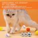 TIESOME Quiet Foam Cat Toy Balls 12PCS 4 CM Large Sponge Cat Ball Soft Cat Soccer Ball Playset Interactive Cat Toys Cat Exercise Toy Balls Pet Sports Ball for Cat Kitten - Buy Online on GoSupps.com