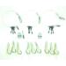 Tilefish Rig 3 Pack with 2 LED Deep Drop Lights