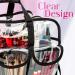 Kemier Clear Travel Makeup Bag - Large Cosmetic Organizer with 6 Pockets & Shoulder Strap - Buy Online on GoSupps.com