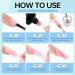 PEACECOLOR 120 ml Poly Gel Slip Solution Acrylic Liquid Slip Solution for Poly Nail Gel Nails Starter Set PD01-013 - Buy Online on GoSupps.com