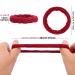 60 Seamless Cotton Hair Ties Ponytail Holders for Women/Girls - Elastic, No Crease, Lightweight - 4 Styles (Mixed Color) - 60 Count - Buy Online on GoSupps.com