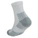 EcoSox Viscose Diabetic Bamboo Quarter 3 pack w/Arch Support Socks (12-15 (3 pack) White/Grey)