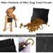 Deliciency Automatic Closure Dog Training Leash | Free-Handed Element Litter | Small Feed Bag with Carabiners for Puppies & Dogs - Black - Buy Online on GoSupps.com