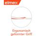 Elmex Toothbrush Caries Protection Interx Medium - X-Bristles for Thorough Cleaning - Short Head for Hard-to-Reach Molars - 5-Pack - Buy Online on GoSupps.com