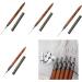 6/9/12/15/18mm Nail Art Brush Pull Line Painted Pen Nail Nail Dotting Tools Nail Art Liner Brush For Nail Artists Nail Art Design Painting Brush Nail Art Brush Nail Dotting Tools For Nail Artists - Buy Online on GoSupps.com