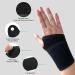 Wrist Supports 1 Pair - Adjustable Compression for Arthritis, Carpal Tunnel, Tendonitis - Gym & Weightlifting Wrist Braces - Breathable Relief for Joint Pain - Right & Left Hand Straps - Buy Online on GoSupps.com
