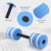 Lrnn Blue Aquatic Dumbells - Water Aerobic Foam Dumbbell for Pool Resistance - 57x15x15 cm - Buy Online on GoSupps.com