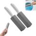 Movkzacv Cleaning Block toilet 2 pieces of pumice for toilet pumice stone cleaning stone cleaning stone household toilet cleaning stone blocks pumice for toilet for grill kitchen gray