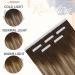 RUNATURE Blonde Ombre Brown Tape in Hair Extensions 18 50g - Real Human Hair Balayage Tape Hair Extensions #3/8/22 - Buy Online on GoSupps.com