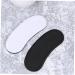 10 Pair Heel Liner Pads for Women - Cushioned Shoe Inserts & Grips | Black Half Size Insoles for Comfort & Stability - International Shipping Available - Buy Online on GoSupps.com