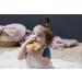 Kaloo Petit Calme Octopus Bite Ring - Natural Rubber Ergonomic & Soft 10 cm - Ideal for Babies from Birth - Orange (K970705) - Buy Online on GoSupps.com