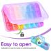 Zoolion Weekly Pill Box 7 Day, 3 Times a Day Portable Travel Organizer - Purple - Buy Online on GoSupps.com