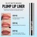 3 PCS Crayon a Levre 3 Colors Detachable Lip Liner Lip Stain Tattoo Peel Off Imperm ables & Longue Dur e pas de Bavures Naturel Nourrir Terne L vres pour L vres D finies et Repulp es Brun + brun fonc + vin rouge - Buy Online on GoSupps.com