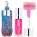 Meilury Plumping Lip Oil  Hydrating Lip Gloss  Lasting Moisturizing Lip Oil Tinted Lip Balm  Non-sticky Refreshing Nourishing Glowing Revitalizing Lip Tint for Dry Lips (07 Raspberry Red)