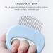 Cat Grooming Comb Moderately Bent Comfortable Grip Durable Cat Shell Comb Environmentally Friendly for Dog for Cat(blue) - Buy Online on GoSupps.com