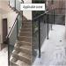 Glass Balustrade Post Black with Spigot Slots And Sturdy Base for Steps Stainless Steel Glass Railing Post Villas Balcony Stairway Deck Patio Stairs End post B 850mm/33.4in Corner Post B 1000mm/39.3in - Buy Online on GoSupps.com