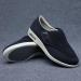 Adjustable Diabetic Shoes for Men | Comfy Lightweight Slippers with Air Cushion | Breathable Mesh | Size 12.5 Blue - Buy Online on GoSupps.com