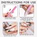 Xumann 12 Colors Nail Art Pens for Gel Polish Quick Dry Fine Tips Nail Art Pen - Buy Online on GoSupps.com