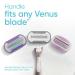 Gillette Venus Extra Smooth Charcoal Women's Razor Blade Refills - 6 Count - Buy Online on GoSupps.com