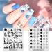Shop KADS 11-Piece Nail Stamp Set 10 Christmas Snowflake & Cute Animal Plates with Stylish Bag International Shipping Available! - Buy Online on GoSupps.com