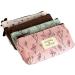 Shop Mingze 4-Piece Canvas Pen & Pencil Set | Fresh Flower Pattern | Stylish Stationery & Cosmetic Pockets - International Shipping - Buy Online on GoSupps.com