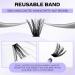 Buy 240 Individual Eyelashes: DIY Cluster Extensions 12-16mm | 60p & 80p Mix for At-Home Use - Buy Online on GoSupps.com