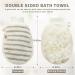 Exfoliating Mitt Body Scrubber Double-Sided Exfoliating Glove Linen Shower Gloves Dual Action Gentle Body Scrub Exfoliator for Skin Cleaning - Buy Online on GoSupps.com